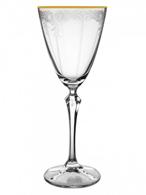 Ποτήρι Κρασιού Elisabeth Gold 350ml Q8890G 