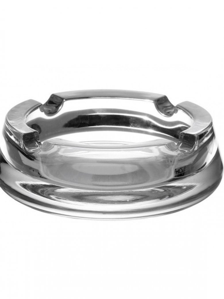 Round crystal ashtray 70076 