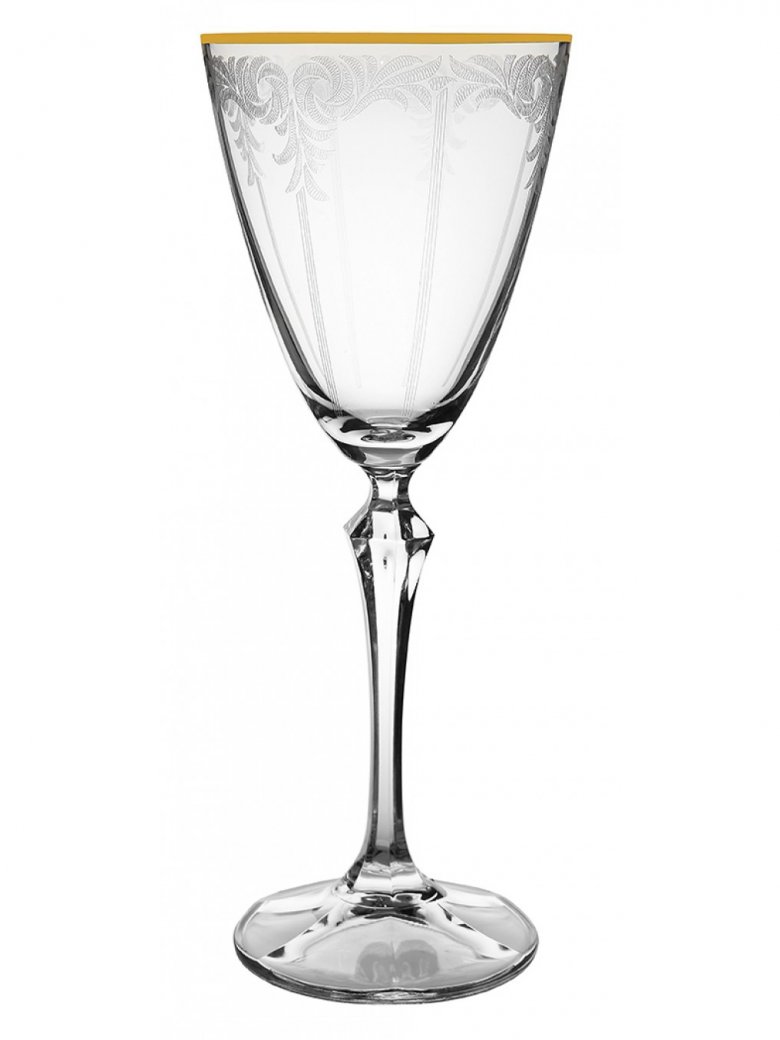 Ποτήρι Κρασιού Elisabeth Gold 250ml Q8890G 