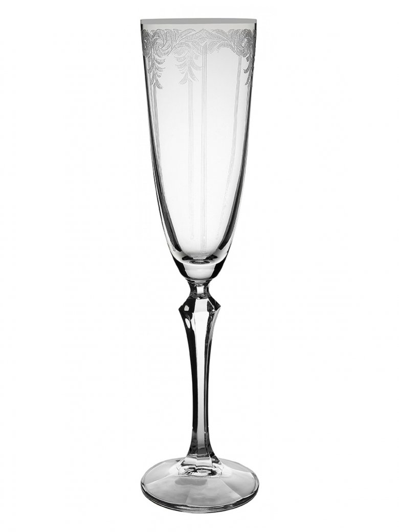 Elizabeth Silver Champagne Glass 200ml Q8106