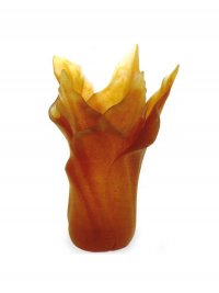 Vase Ambre Tulipe 